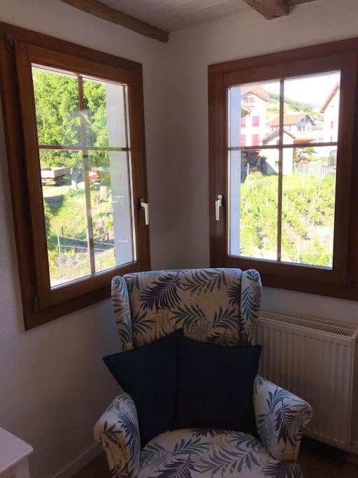 La Maisonnette : Charmante Maison Independante Salgesch ภายนอก รูปภาพ